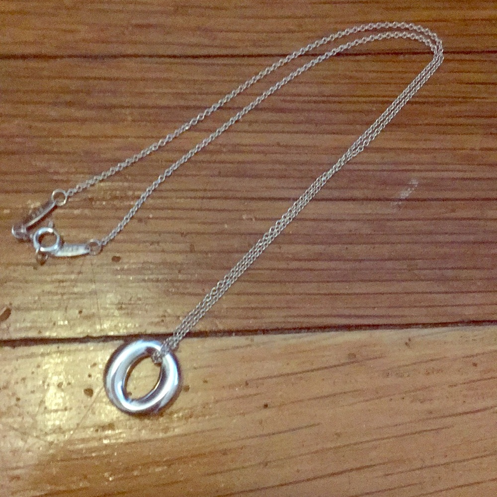 Tiffany & Co. circle pendant necklace